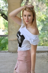 Anastasia from Lugansk, 25 years, with blue eyes, blonde hair, Christian. #5