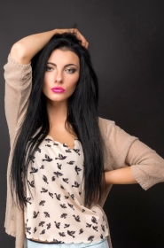 Ekaterina from Lviv, 31 years, with green eyes, black hair, Christian, Manager. #6