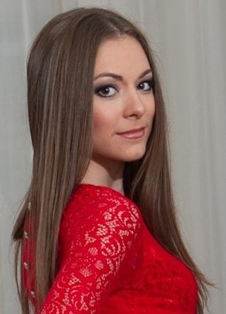 Anastasia from Odessa, 27 years, with hazel eyes, dark brown hair, Christian, fitness trainer.