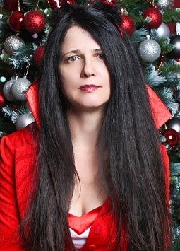 Ivanna from Nikolaev, 54 years, with grey eyes, dark brown hair, Christian, accounter.