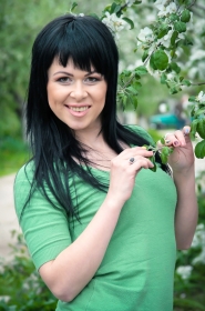 Karina from Kharkov, 33 years, with brown eyes, black hair, Christian, house-wife. #13