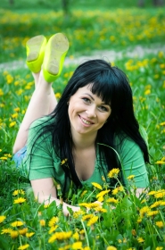Karina from Kharkov, 33 years, with brown eyes, black hair, Christian, house-wife. #14