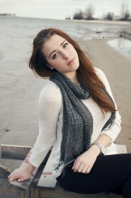 Oksana from Cherkassy, 29 years, with brown eyes, dark brown hair, Christian. #3