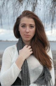 Oksana from Cherkassy, 29 years, with brown eyes, dark brown hair, Christian. #6