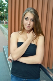 Oksana from Cherkassy, 29 years, with brown eyes, dark brown hair, Christian. #10
