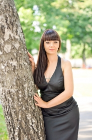 Anna from Poltava, 36 years, with black eyes, dark brown hair, Catholic, unemployed. #3
