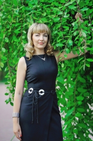 Nataliya from Dnipropetrovsk, 48 years, with green eyes, blonde hair, Christian, salesman in a jewelry store. #6