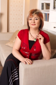 Oksana from Kharkov, 52 years, with grey eyes, dark brown hair, Christian, chief accountant. #9