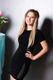 Olga from Dneprodzerzhynsk, 26 years, with blue eyes, blonde hair, Christian, economist. #7