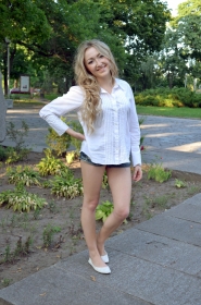 Veronica from Cherkassy, 25 years, with brown eyes, blonde hair, Christian. #10