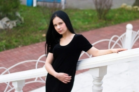 Anastasiya from Nikolaev, 28 years, with blue eyes, black hair, Christian, student. #2