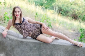 Maria from Nikolaev, 26 years, with brown eyes, dark brown hair, Christian, Student. #7