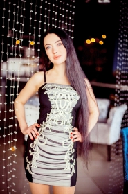 Olga from Poltava, 42 years, with green eyes, black hair, Catholic, manager. #6
