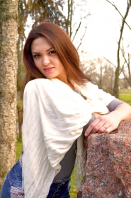 Anna from Kherson, 28 years, with brown eyes, dark brown hair, Christian, student. #1