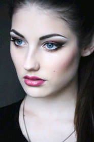 Juliya from Nikolaev, 30 years, with blue eyes, dark brown hair, Christian, stylist. #10
