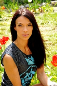 Irina from Kharkov, 46 years, with brown eyes, black hair, Christian, manager. #9