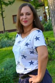 Zhanna from Kharkov, 33 years, with brown eyes, dark brown hair, Christian, maritime transport manager. #16
