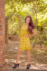 Elena from Nikolaev, 25 years, with brown eyes, red hair, Christian, Kitchener. #5