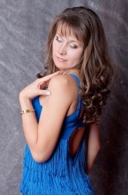 Svetlana from Mariupol, 45 years, with blue eyes, light brown hair, Christian, Trade manager. #1