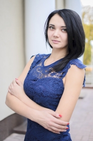 Anna from Lugansk, 31 years, with brown eyes, black hair, Christian. #20
