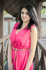 Anna from Lugansk, 31 years, with brown eyes, black hair, Christian. #21