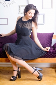 Anastasia from Kharkov, 28 years, with brown eyes, dark brown hair, Christian, actrees. #3