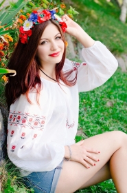 Maria from Cherkassy, 27 years, with green eyes, red hair, Christian. #8