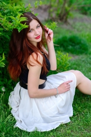 Maria from Cherkassy, 27 years, with green eyes, red hair, Christian. #14