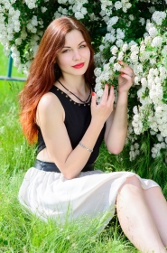 Maria from Cherkassy, 27 years, with green eyes, red hair, Christian. #15