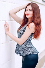 Maria from Cherkassy, 27 years, with green eyes, red hair, Christian. #16