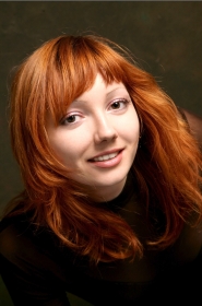 Elena from Brovary, 41 years, with brown eyes, red hair, Christian, Manager. #1