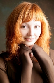 Elena from Brovary, 41 years, with brown eyes, red hair, Christian, Manager. #5