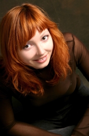 Elena from Brovary, 41 years, with brown eyes, red hair, Christian, Manager. #9