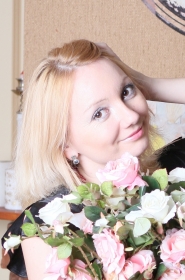 Elena from Brovary, 41 years, with brown eyes, red hair, Christian, Manager. #18