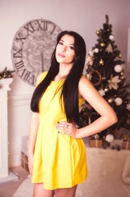 Anna from Dnipro, 26 years, with hazel eyes, black hair, Christian, Manager (Sales manager). #3