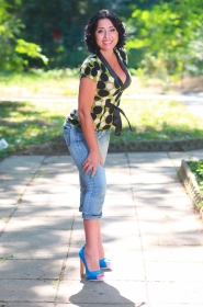 Irina from Odessa, 52 years, with green eyes, black hair, Christian, economist. #6