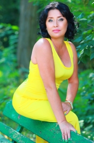 Irina from Odessa, 52 years, with green eyes, black hair, Christian, economist. #8