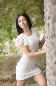 Elena from Nikolaev, 34 years, with brown eyes, black hair, Christian, Sales specialist. #8