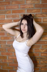 Ekaterina from Nikolaev, 24 years, with green eyes, dark brown hair, Christian, student. #11