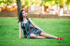 Anastasia from Kherson, 27 years, with grey eyes, light brown hair, Christian, student. #13