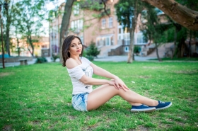 Anastasia from Kherson, 27 years, with grey eyes, light brown hair, Christian, student. #19