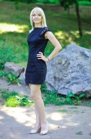 Inna from Dnipropetrovsk, 41 years, with green eyes, blonde hair, Christian, Bank accountant. #1