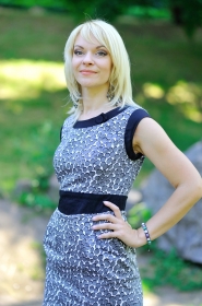 Inna from Dnipropetrovsk, 41 years, with green eyes, blonde hair, Christian, Bank accountant. #9