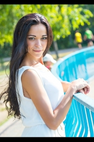 Ekaterina from Odessa, 37 years, with brown eyes, black hair, Christian, accountant. #8
