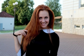 Yuliya from Alexandria, 29 years, with blue eyes, red hair, Christian, tour guide. #3