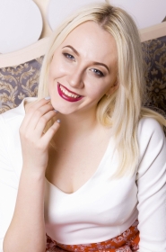 Anya from Kharkov, 28 years, with blue eyes, blonde hair, Christian, no. #1