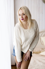 Anya from Kharkov, 28 years, with blue eyes, blonde hair, Christian, no. #2