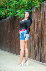 Irina from Kherson, 32 years, with blue eyes, black hair, Christian, Stylist. #11
