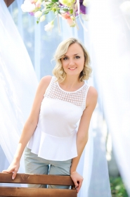 Ludmila from Dnipropetrovsk, 39 years, with green eyes, blonde hair, Christian, accountant in the travel agency. #2