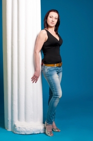 Natalya from Poltava, 42 years, with brown eyes, dark brown hair, Christian, Beauty Wizard. #2